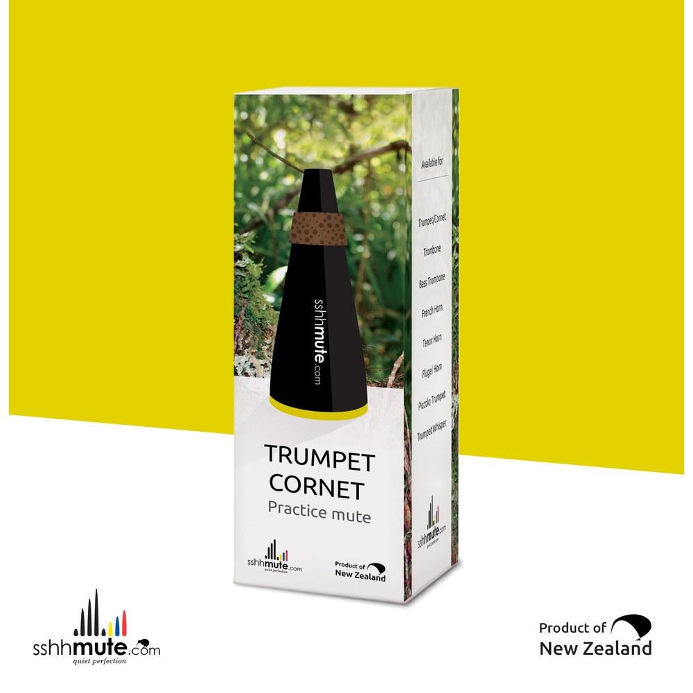 Bremner Sshh Mute Practice Mute for Trumpet and Cornet Plastic