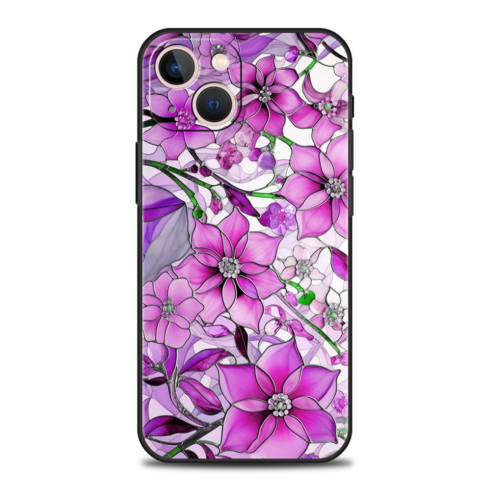 

Роскошный мягкий чехол из ТПУ для iPhone 17 Air 16E 16 11 15 14 Pro MAX 12 13 7 8 Plus X XR XS SE 2022 Чехол Цветочный мрамор Геометрия iPhone 15 Pro