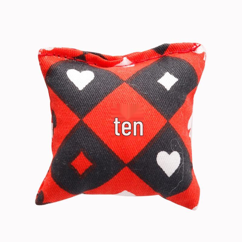 

Мини Покер Подушка Диванное Кресло Подушка для 1:Кукольный домик 12 масштаба