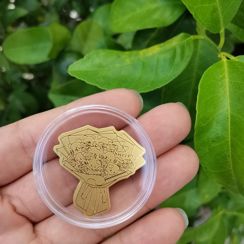 Gold 999 Leaf Phone Sticker: Wealth-Attracting Back Sticker, Ideal Birthday Gift