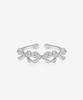 St.Scott London Ribbon Bomb Open Ring Stj-Rb1189