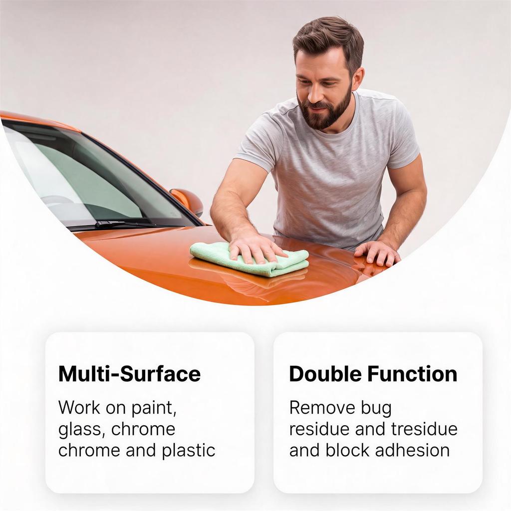 Stain Remover 120ml - Effective Cleaner for Removing from Car Paint and Glass