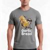 Garlic Bread Tshirt Summer Casual Cotton Tee Oversized Streetwear Tops Vintage Graphic Print Loose Fit Short Sleeve