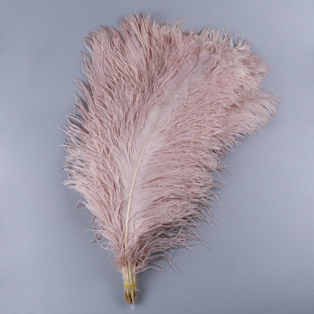 Struisvogelhaar 60-65Cm Zuid-Afrikaans Geïmporteerd Veer Sieraden Accessoires Mode Populair Decoratieve Ornamenten Dons Katoen