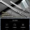 Gray Stainless Steel Nail Care Kit with Polishing and Double-Sided Nail File