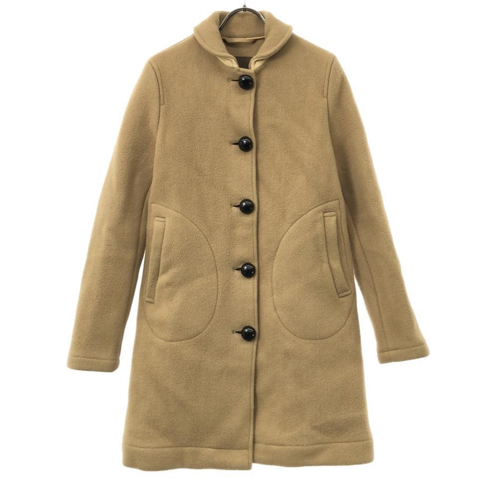 

Макинтош Сделано в Великобритании Шерстяное пальто 34 бежевое Женское Б/У