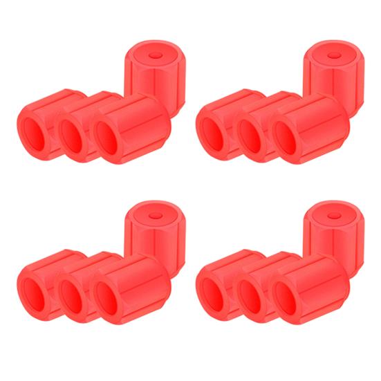Glow-in-The-Dark Tire Valve Caps Set Universal Waterproof Lights Stem Covers Wear-Resistant Vehicle Tire Valve Caps