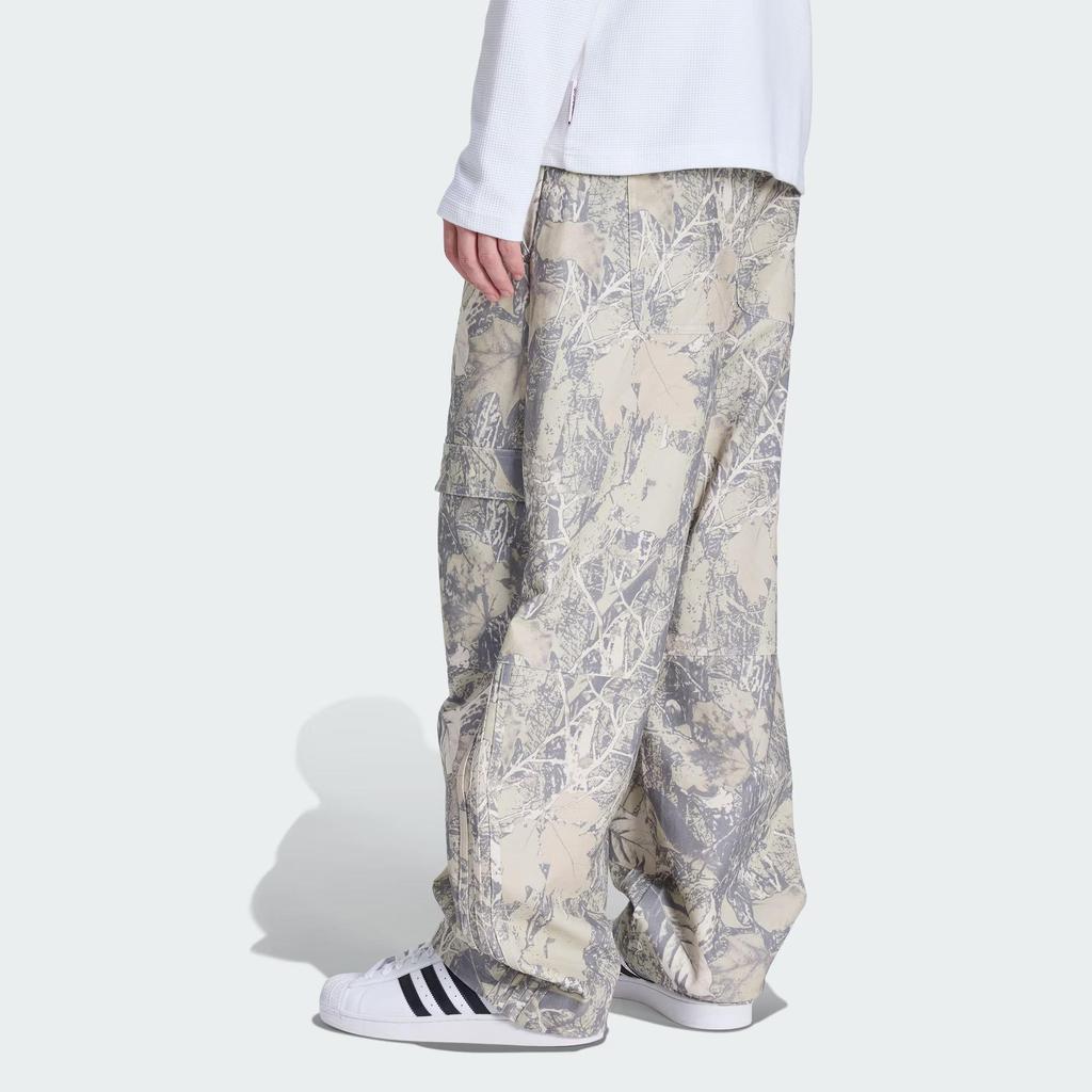 Adidas Originals Canvas Cargo Work Pants Men Putty Grey Grey Three Wonder Beige KG6443