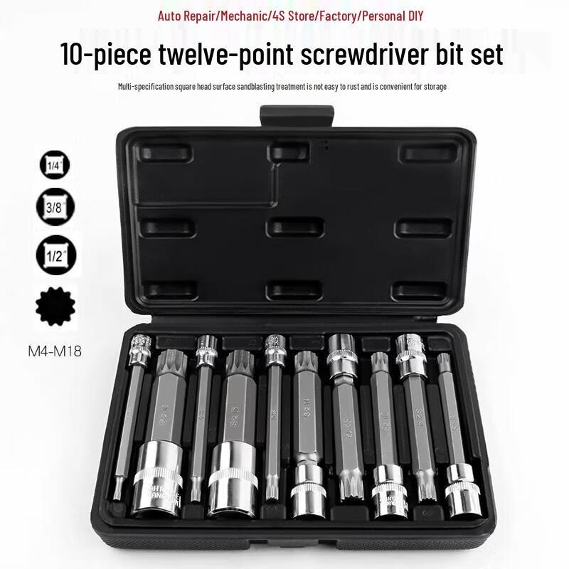 

Multi-function Socket & Screwdriver Tool Set