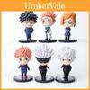 Jujutsu Kaisen 6pcsset Gojo Satoru Kugisaki Action Figures Model Toys Gift Kids