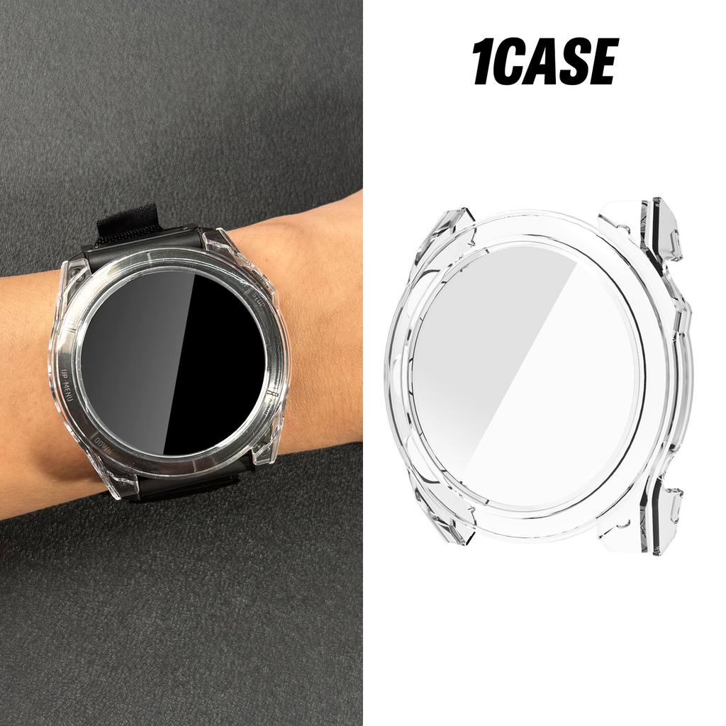 BUSKOZ Soft TPU Case for Garmin Fenix 8 Smartwatch Screen Coverage Scratch & Fingerprint Resistant Anti-Slip for Men Women