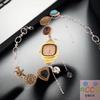 Fashion New Punk Watch Pendant Necklace For Women Retro Elegant Trendy Choker Exaggerated Party Jewelry Accessories Gift
