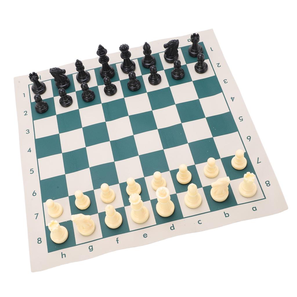 PVC Portable Chess Travel Portable Folding Chess Sets for Indoor outdoor Play Relaxation