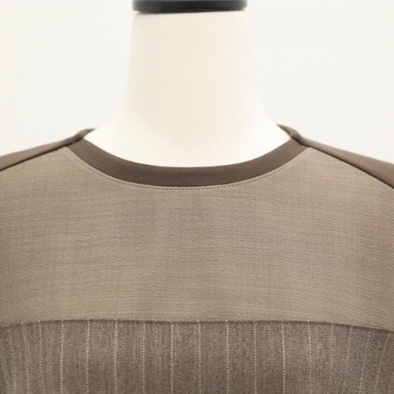 Shiz Madam Modern Diagonal Line Three Color T shirT T57423