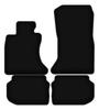 BASIC schwarze Velours-Fußmatten für: BMW 5 F10 xDrive Limousine (2010-2013)