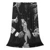 Lana Del Rey Dio Gesù Coperte Traspiranti Flanella Coperta da Divano per Casa Camera da Letto Viaggio Plaid Copriletto Piumino