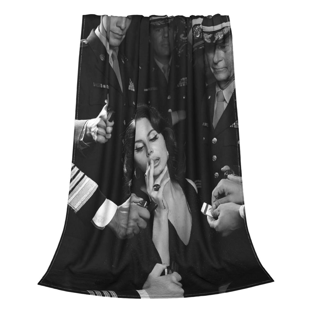 Lana Del Rey Dio Gesù Coperte Traspiranti Flanella Coperta da Divano per Casa Camera da Letto Viaggio Plaid Copriletto Piumino