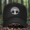 Levensboom Baseballpet Keltische Knoop Print Polyester Unisex Verstelbaar Buiten Zonnehoed