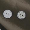 50Pcs Resin Sewing Buttons 15Mm Round Flower Design With Two Holes For Scrapbooking And Costura Decorate Bottoni Botoes