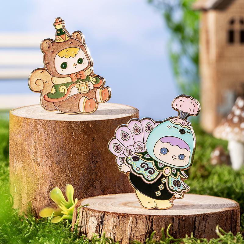 New POP MART Beech Pucky Animal Tea Party Collection Blind Box Products Single Mystery Box/Full Box 12 Pcs 211000223