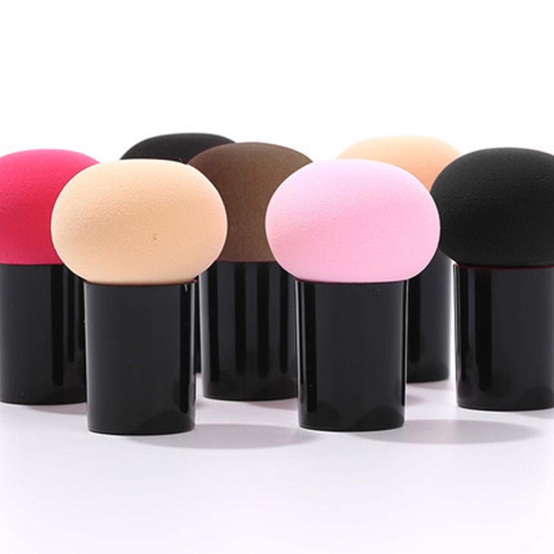 Süßer Make-up-Schwamm Pilzkopf für das Gesicht Puder Foundation Puffer Bequemer Kosmetik-Puffer