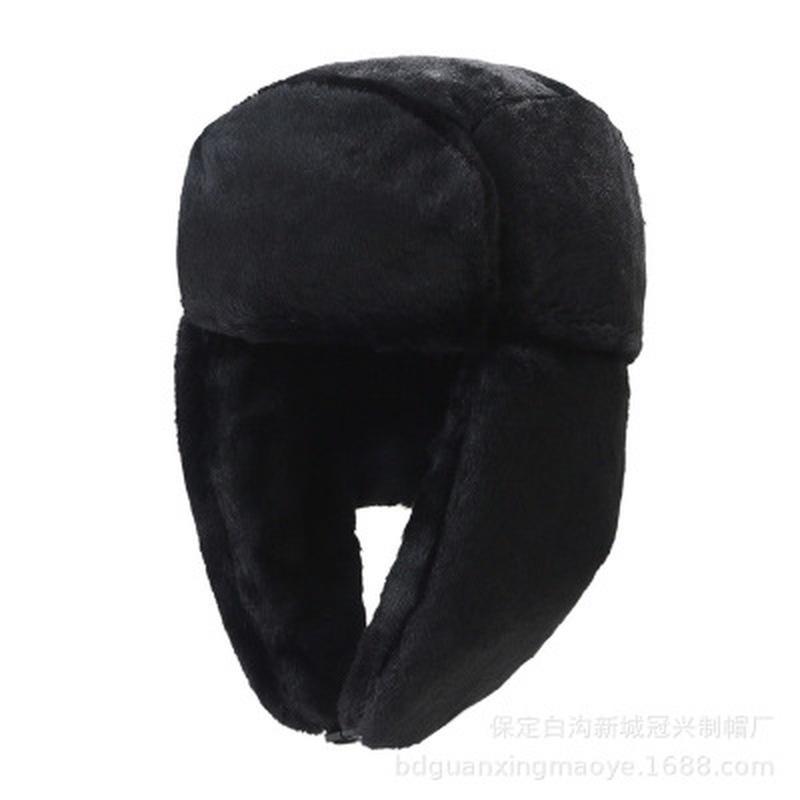 Winter Faux Fur Hat Warm Soft Rabbit Fur  Earmuffs Cute Hat Cap