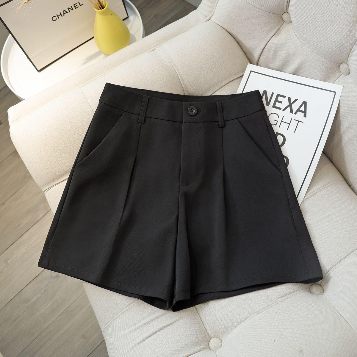 2026 Women s High Waist A-line Summer Shorts - Versatile, Slimming, Wide-Leg Casual Pants S