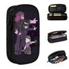 D-Deltarunes Susie Kris Ralsei Pencil Cases Lovely Video Game Pen Holder Bag Big Capacity Students School Cosmetic Pencilcases