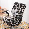 Elegant Elastic Split Chair Cover for Office, Dining, and Computer Chairs