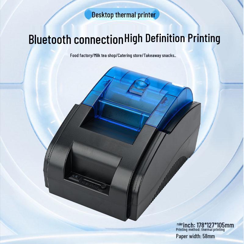 POS58D Bluetooth Wireless Thermal Printer for Android/iOS