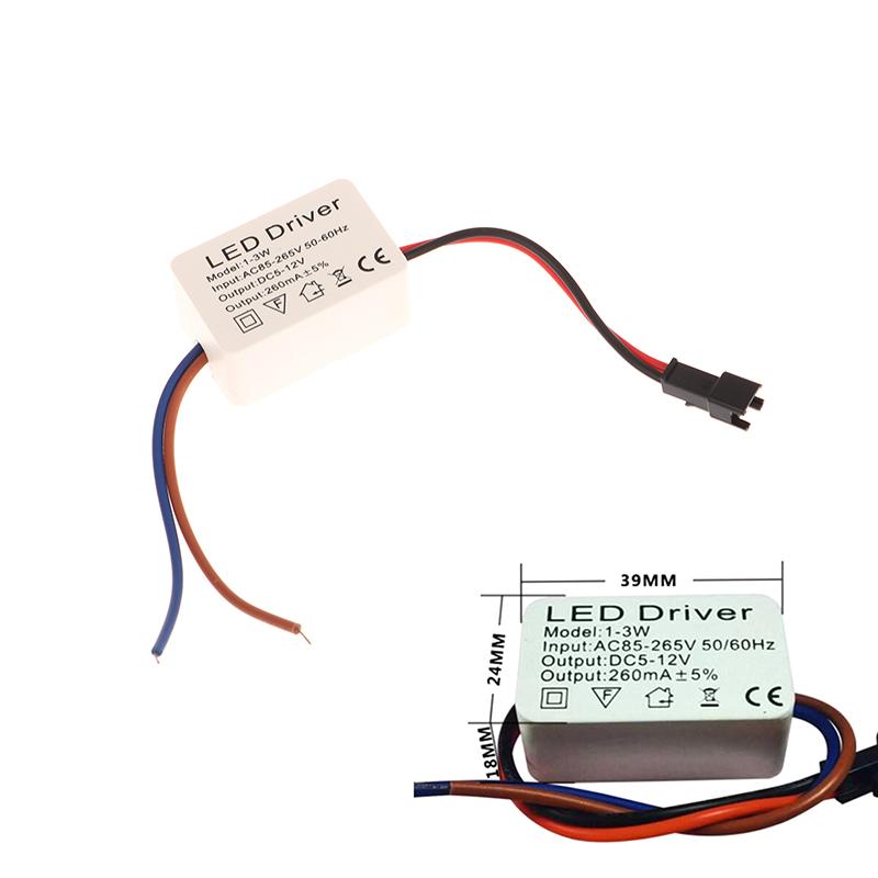 1PC 1-3W 3-5W 4-7W 8-12W12-18W 18-24W LED Driver Light Transformer Constant Current Power Adapter Lamp Strip LED Driver Power