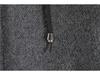 Men's Plus Velvet Hooded Knitwear Cardigan – Thickened, Windproof, Warm Mid-Length Jacket for Autumn/Winter (Middle-Aged & Elderly)