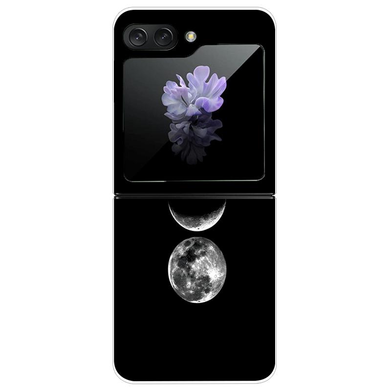 For Samsung Z Flip7 Hard Case ZFlip7 5G Transparent PC Phone Cases For Galaxy Z Flip 7 Fashion Cartoon Clear Protective Fundas