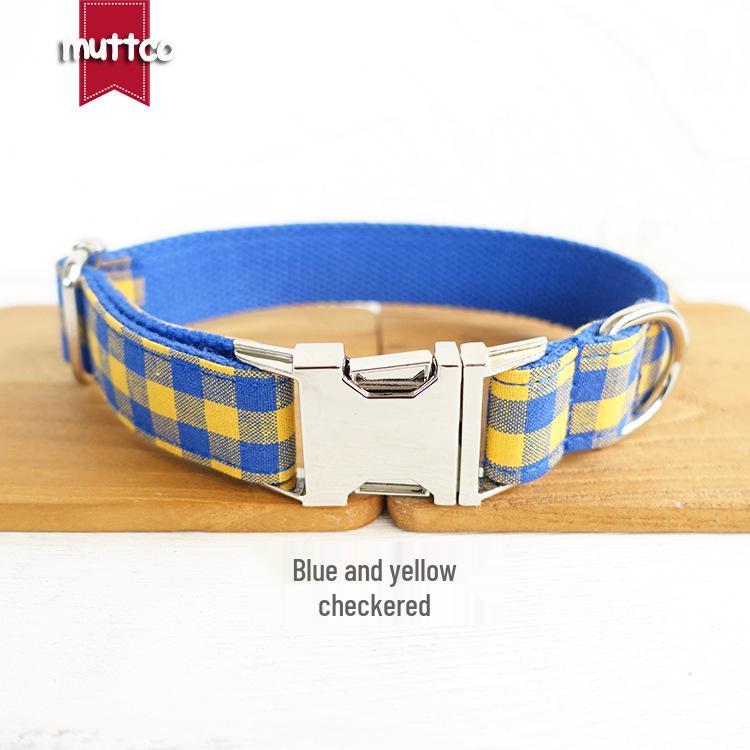 MUTTCO Thickened Double-Layer Dog Crate Leash UDC-068 XS синий