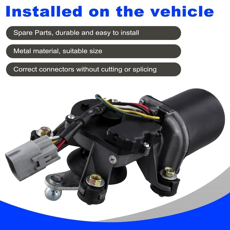 RHD Front Windshield Wiper Motor Assy For Toyota Land Cruiser 1990-2006 85110-60180 8511060180