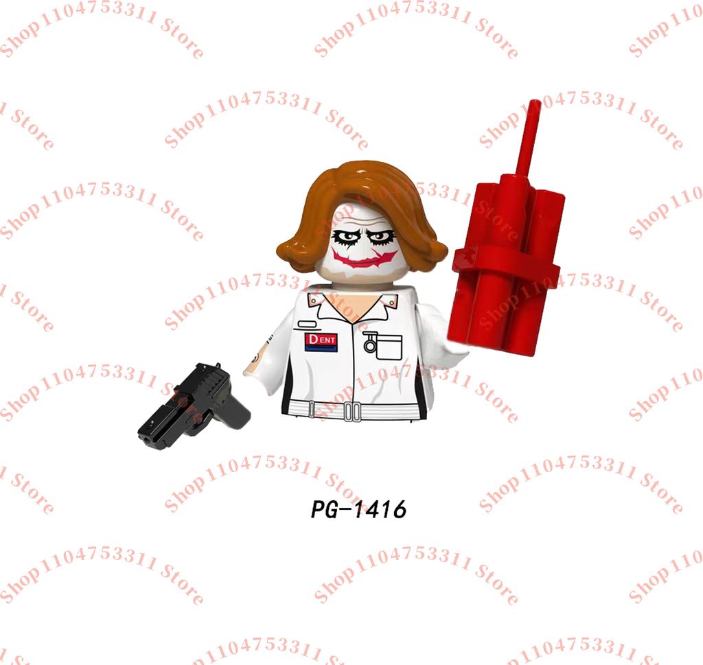 Hot-selling Toy Blocks Superhero Assembly Building Blocks Kids MINI Puzzle Brick Toy Alfred Bane Green Lantern Collection Gift