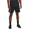 Under Armour Shorts à cordon de serrage à logo imprimé uni Homme Bas Noir 1361616-002