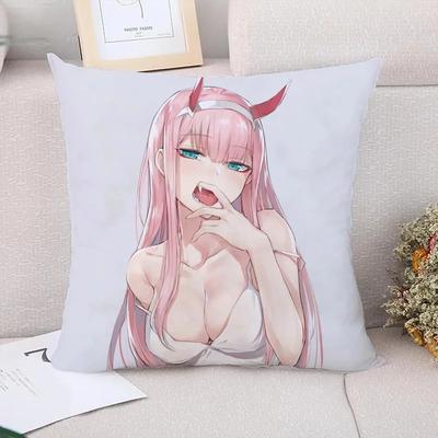 Cushion Cover  Darling In the FranXX Decorative Pillowcases  Fall Decor Pillowcase Car Decoration Pilow Cases Pillow
