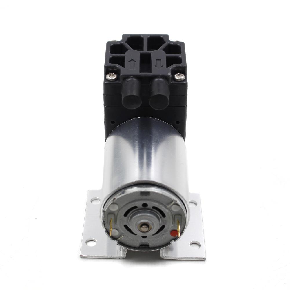 High Negative Pressure Suction Diaphragm Pump with Holder Mini Air Compressor Suction Pump DC 12V Air Booster Pump 6W 65kpa