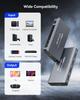 HDMI Switcher, 5 Inputs, 1 Output, 4K@60Hz, GANA HDMI Selector with Remote Control, Aluminum Alloy Construction, 3D HDCP2.2 HDR Compatible, Compatible