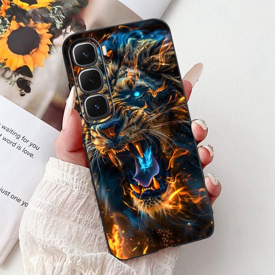 Fashion Painting Case For Infinix Hot 60 Pro+ 60Pro Soft Silicone TPU Phone Cases For Infinix Hot60 Pro Plus 4G Covers Bumpers