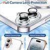 Coque de Protection - BOOLING - pour iPhone 17 - Silicone Paillette avec Cercle Magnétique - Argenté