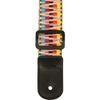 Cascha HH 2200 sangle ukulélé jacquard arc-en-ciel