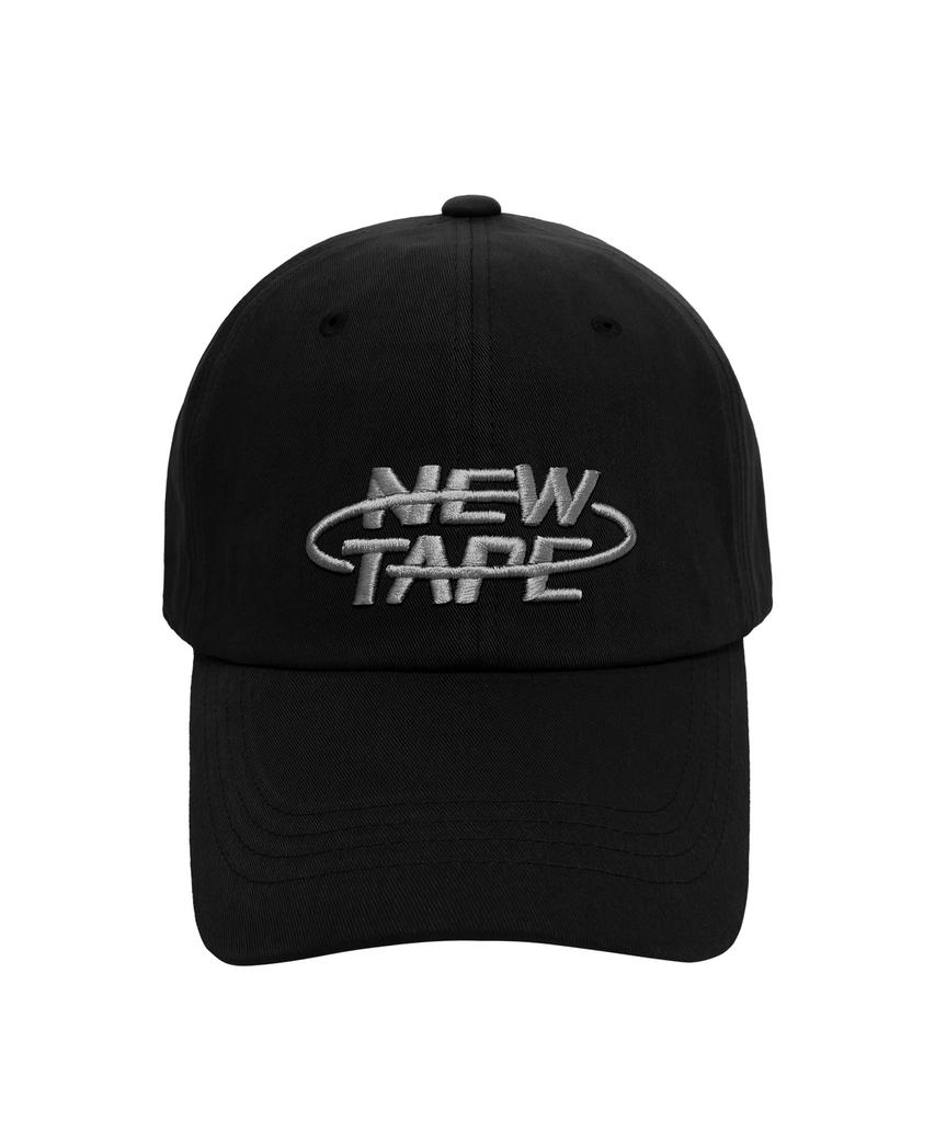 Nyuteib Oversized Metal Wave Big Head Fit Ball Cap - Black