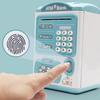 Piggy Bank Toy Kids Mini Money Pot Fingerprint Identification Children Plastics