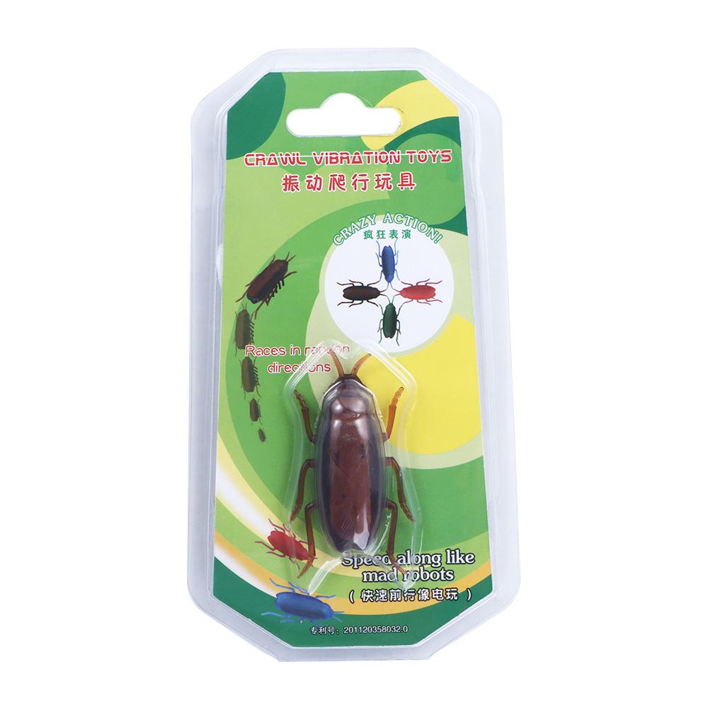 Pet Cat Puppy Electronic Novelty Gag Toys Training Play Toy Kids Cockroach Battery