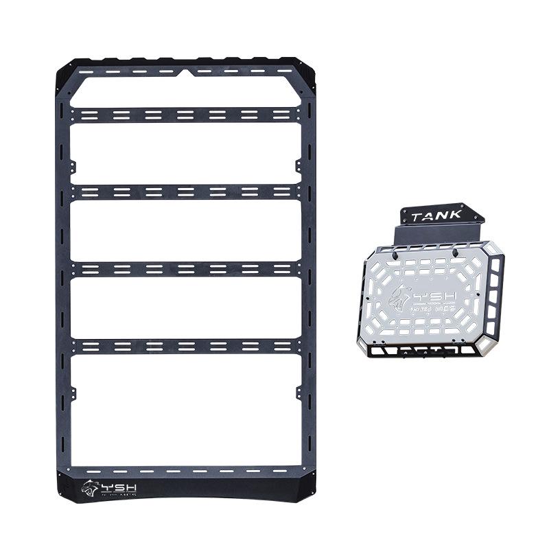 Tank 300 Black Panther Roof Rack Expansion Platform with Side Ladder & Mech Backpack