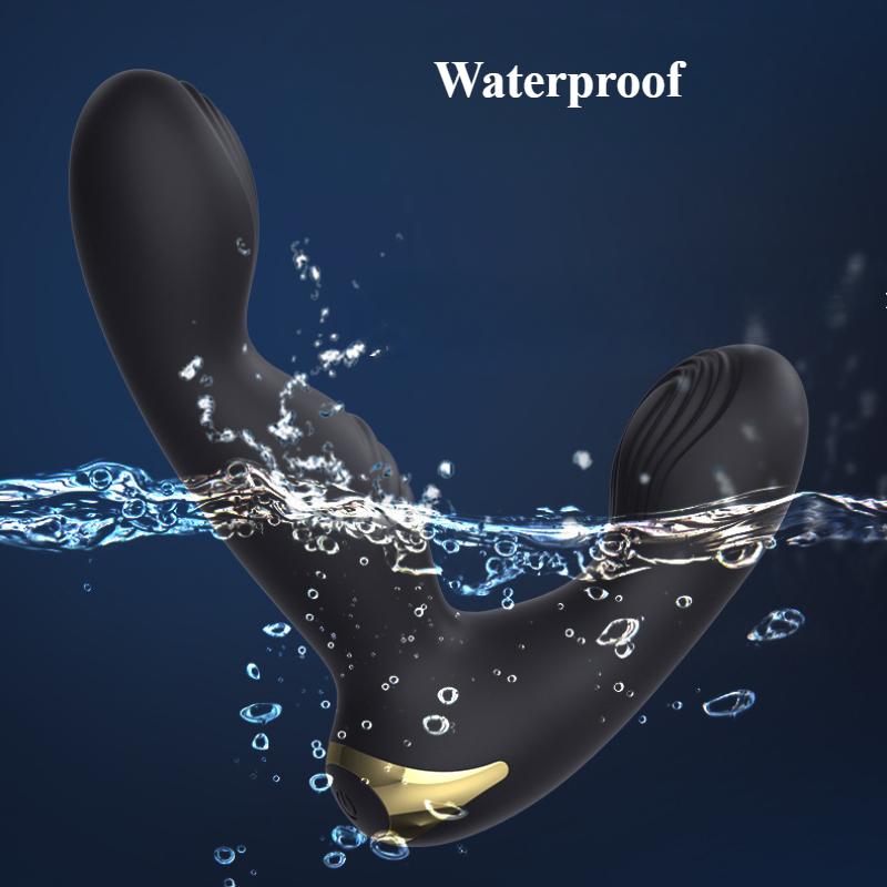 Anal Plug Vibrator Prostata Massagegerät Silikon Sexspielzeug für Männer Butt Plug mit kabelloser Fernbedienung 10 Modi Gay Sexy Produkt