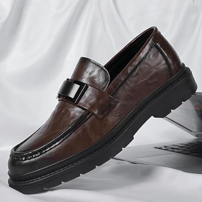 Scarpe Eleganti alla Moda in Pelle da Uomo Fatte a Mano Mocassini All-match da Uomo Nuovi Arrivi Scarpe da Passeggio Slip-on da Uomo Scarpe Piatte di Marca di Lusso da Uomo