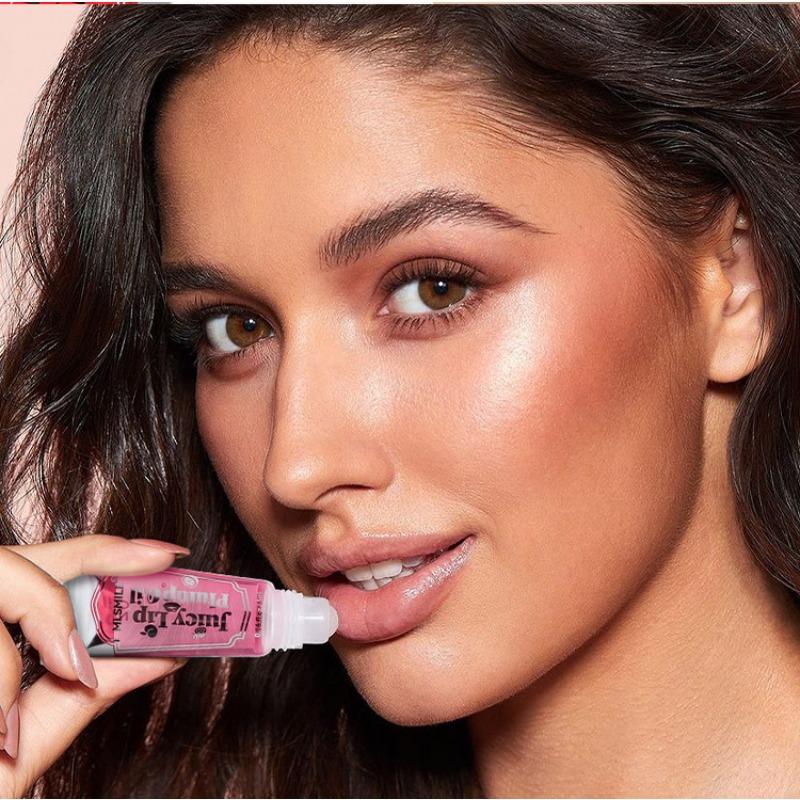 Ball Lip Glaze Set Transparent Feuchtigkeitsspendender Lipgloss Dudu Lip Big Mouth Lippenvergrößerungsöl 3 Stück